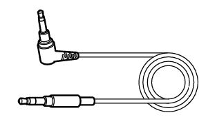 CABLE (WITH PLUG) WH-1000XM3, WH1000XM5 black