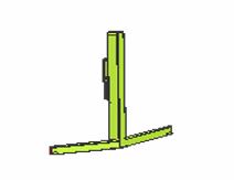 Standfuß links XR-55A95L